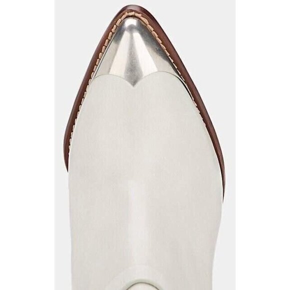 Isabel Marant Lamsy Leather Ankle Cowboy Boots 35 5 Gray New RARE - Picture 5 of 12